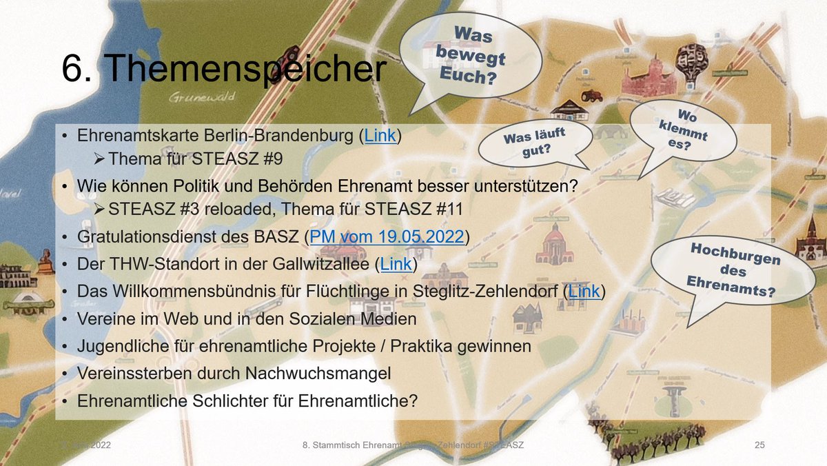 marconcert's tweet photo. Beim 8. #Stammtisch #Ehrenamt #Steglitz-#Zehlendorf besuchte uns Birgit Weidner vom @basz_berlin und bewarb den #Gratulationsdienst als wichtiges Mittel der generationsübergreifenden Fürsorge. #STEASZ
Gebe ich gern in diese Runde! @mittelhof @Tim_Richter  https://t.co/N1Kqqadc0I https://t.co/tLrPzRYimp