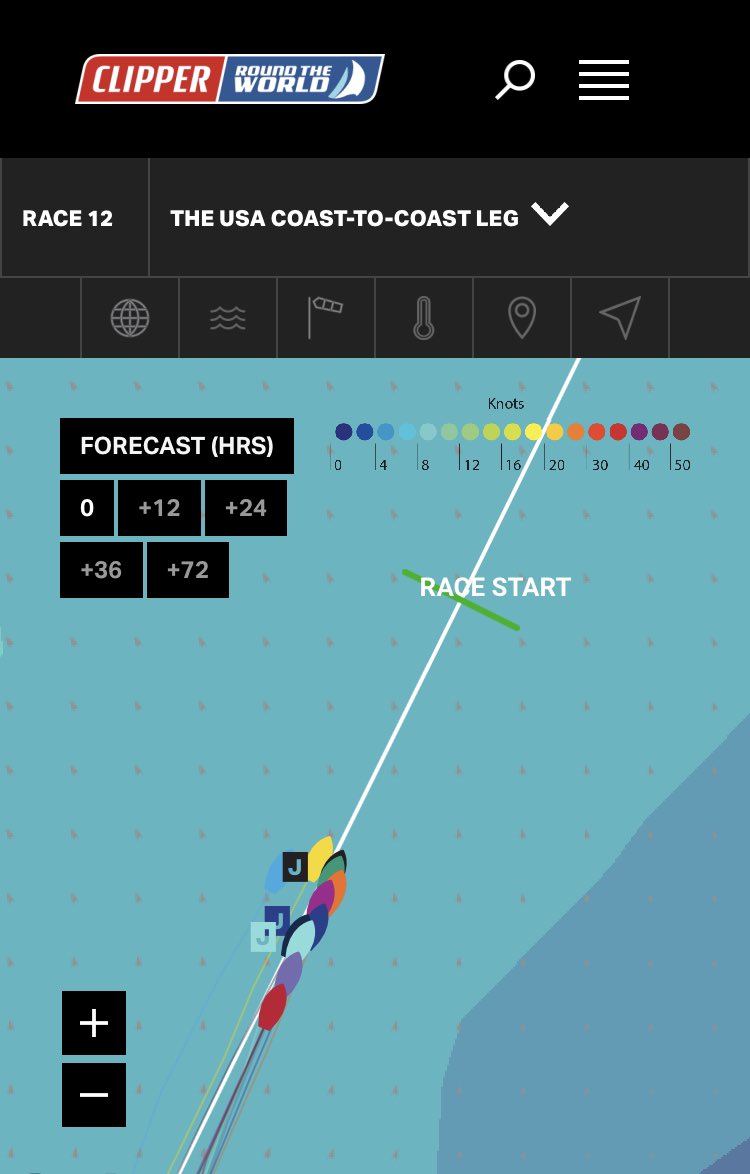 DareToLeadRTW22's tweet photo. Race 12 @ClipperRace starts today around 1200hrs local time. Get hourly updates at: https://t.co/5f7y3Nf1Bi https://t.co/v6LfTjbWkt