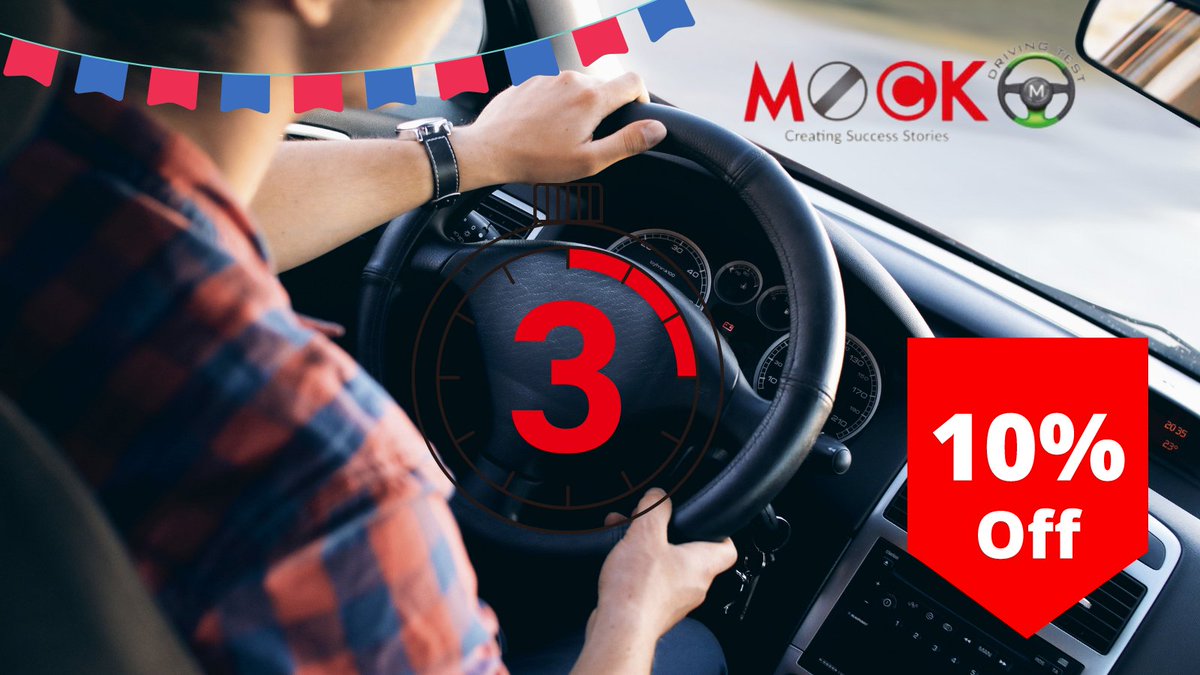 MockDrivingTest's tweet image. Tick Tock for our discount off on our Mock Driving tests with the incredible 10% off as it runs out on Monday. Get in touch to book yours today!
mockdrivingtest.com
#Driving #Sale #Offer #Jubilee