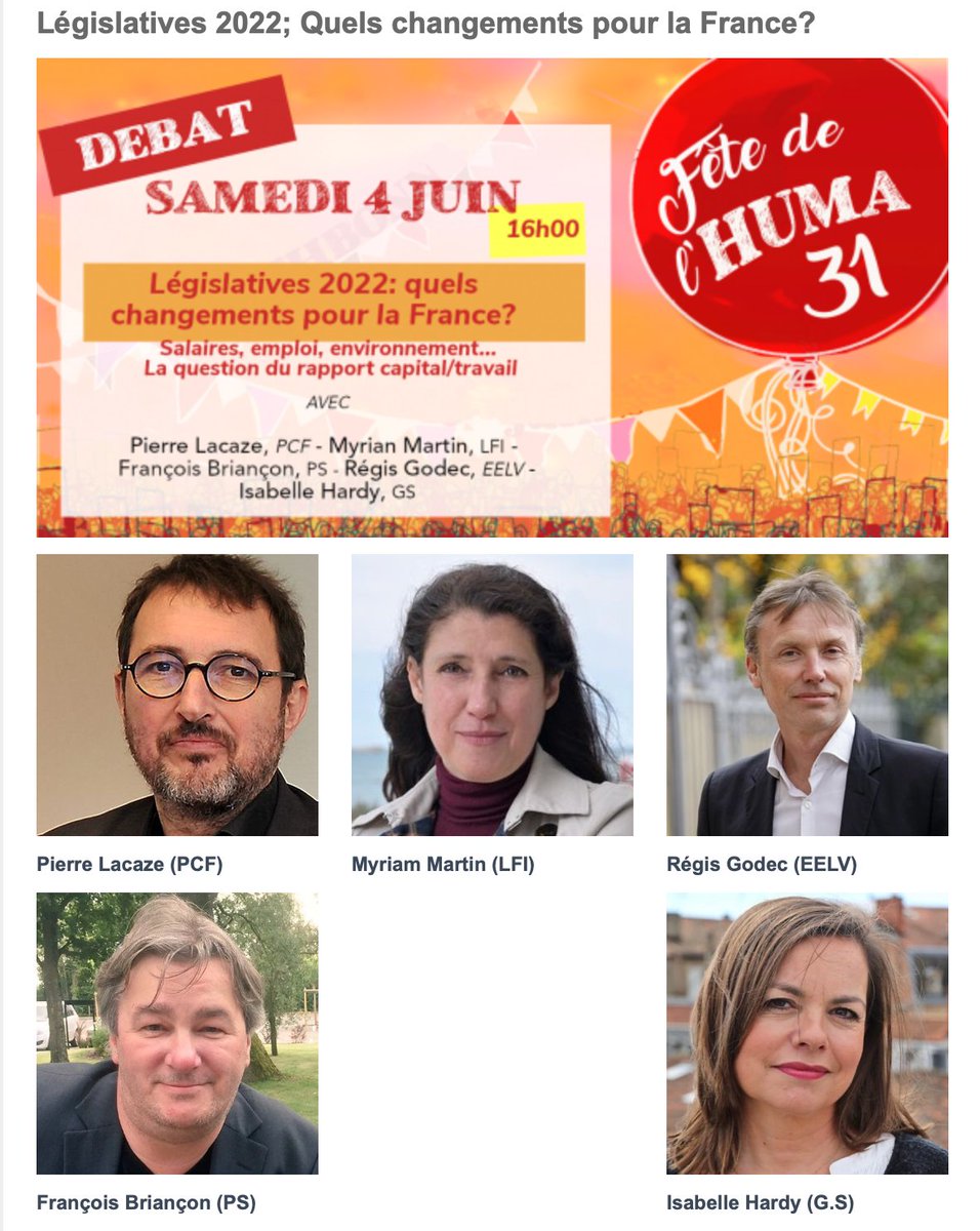 fbriancon's tweet photo. Il n'y a qu'un chemin c'est celui du rassemblement ! Très fier de représenter les militants  @socialistes31  dans ce débat à la Fête de l'Humanité 31 organisée par @PcfToulouse  
#GoLaGauche  #Nupes @NUPES_2022_ @NUPES_31 https://t.co/SyewY5a5UC
