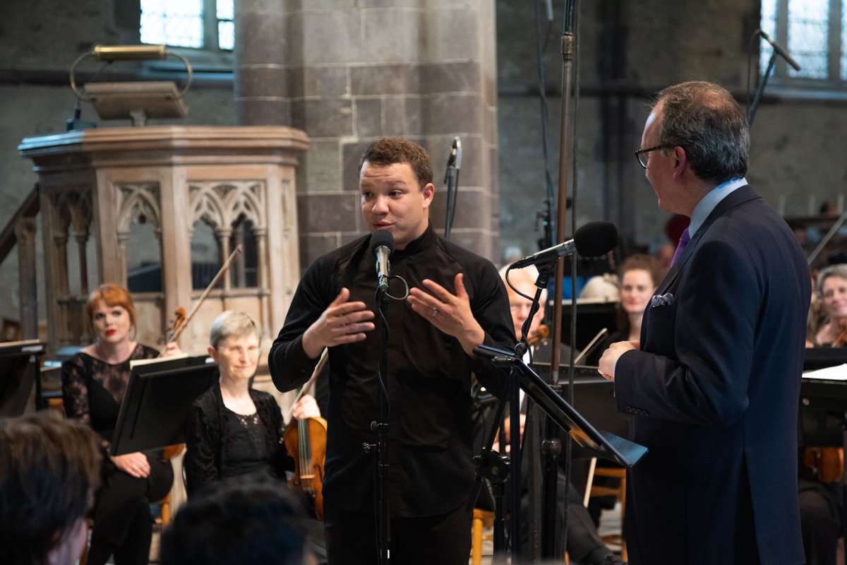 Principal Conductor Ryan Bancroft <a href="/BBCNOW/">BBC NOW</a> announces live on <a href="/BBCRadio3/">BBC Radio 3</a> that he is <a href="/StDavidsFest/">St Davids Cathedral Music Festival</a> new Artistic Patron. We look forward to exploring exciting plans for the future! Full Concert available on @BBCsounds bbc.co.uk/sounds/play/m0… #sunseamusic22 #haulmorcerdd22