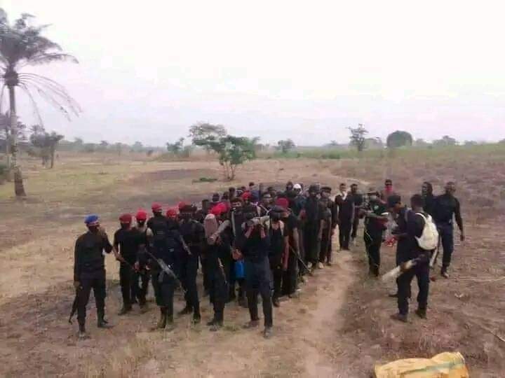 SLukako's tweet photo. ESN MOVE ACTION

First Batch Of (ESN) Operatives Deployment in Umunneochi LGA Abia State &amp; Okigwe LGA of IMO State, Begins today 3/6/22, More underway, 

Residents in these areas are to Provide us with necessary Informations on the invaders causing terror in our Land, https://t.co/fJEOYLxZre