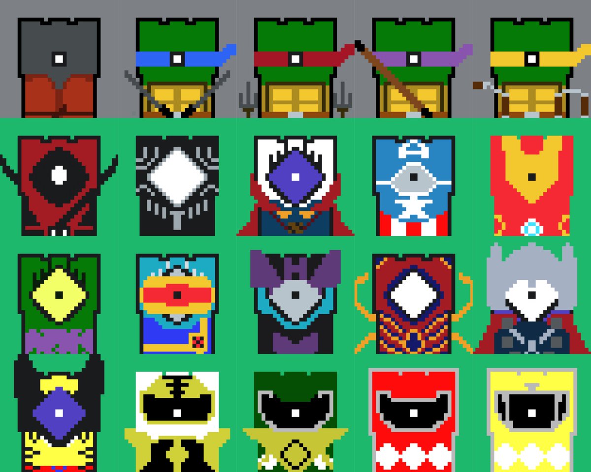 I need help should I put these box aliens back up for sale? 
Grab Box alien#45 while you still can bargain at 0.002eth 

#nonfungibletokens #blockchaintechnology #nftartwork #nftcollectible #nftcollection #cryptoartwork #cryptoart #cryptocurrency #poylgon #pixelart #NFTCommunity