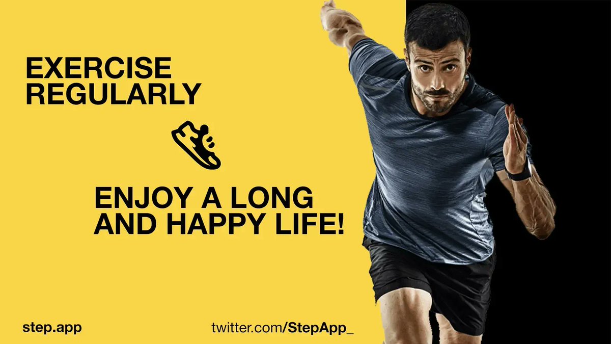 StepApp_'s tweet photo. Have a great weekend, Step👟App Fam!

Stay fit, stay healthy! 💪

#MoveToEarn $FITFI https://t.co/9ZGOf2pCty