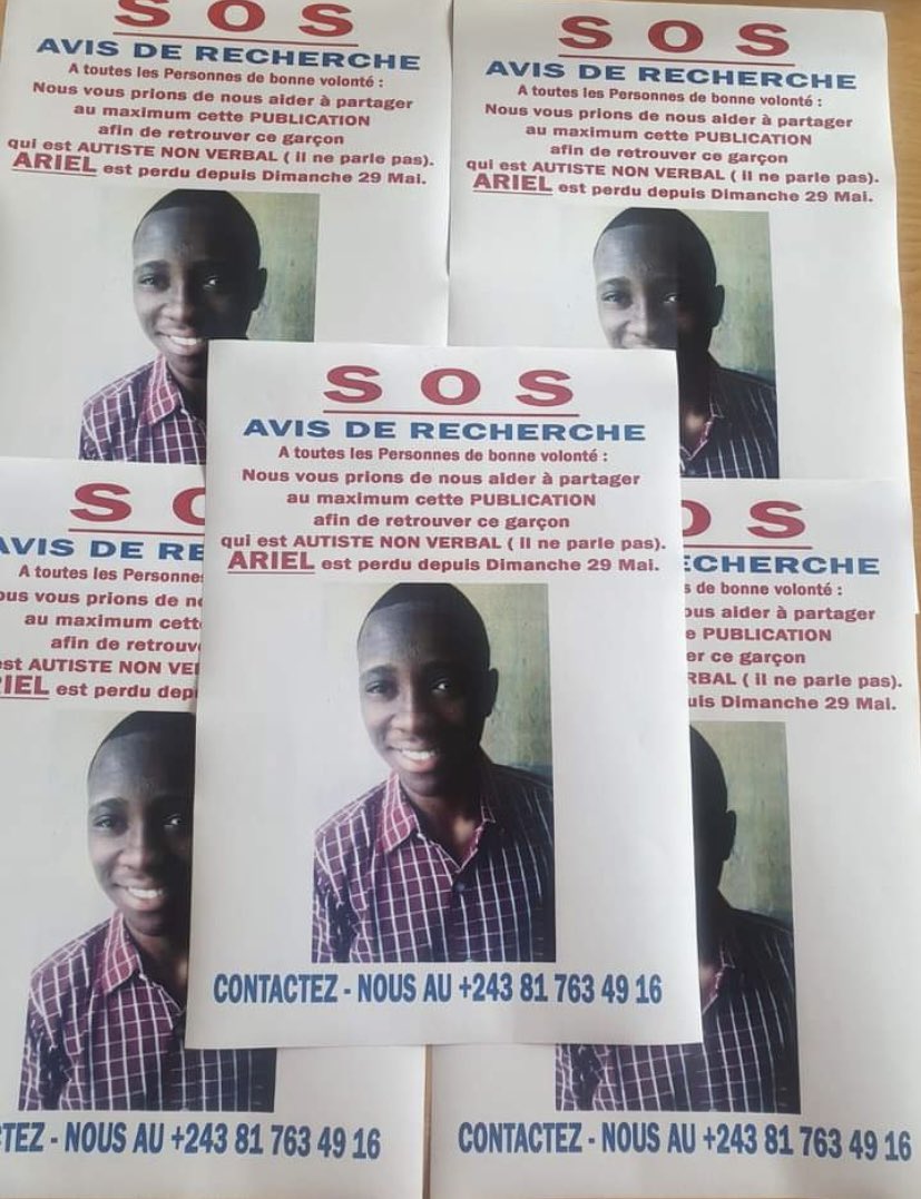 AdesemaP's tweet photo. Svp aidez ma tante à retrouver le fils de son amie.c’est un autiste non verbal, vos #retweets nous aiderons énormément 🙏🏽🙏🏽🙏🏽 https://t.co/zNEHOYs5Ef