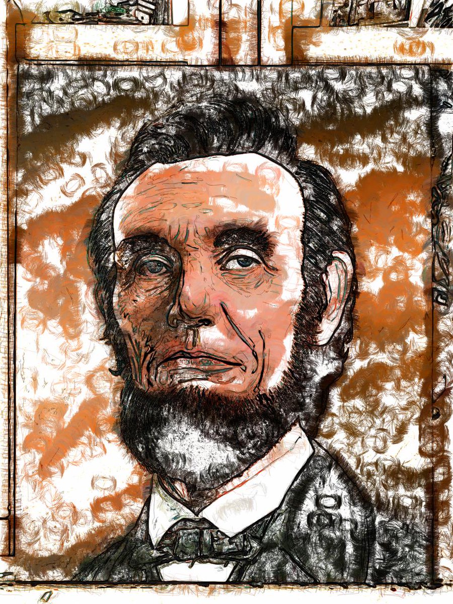 1001FamousFaces's tweet photo. “When I do good, I feel good. When I do bad, I feel bad. That's my religion.”
― Abraham Lincoln

#nft #NFTCommunity #art #paint #abraham #opensea https://t.co/UT8YAEvQQK