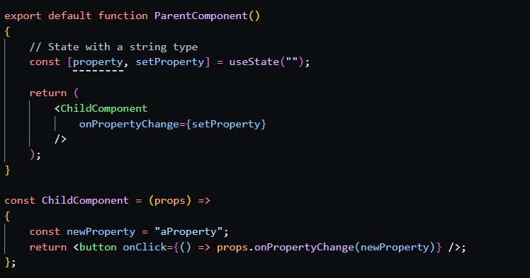 decafdeveloper's tweet photo. Lets learn this simple React micro-refactor.

If your change handler has the same function signature as the state setter, simply use your state setter as the change handler!

#ReactJs #SoftwareDeveloper #LearnToCode #LearnProgramming #Javascript #FrontEndDeveloper 
#JS #Coding https://t.co/AAC2o35Wpt