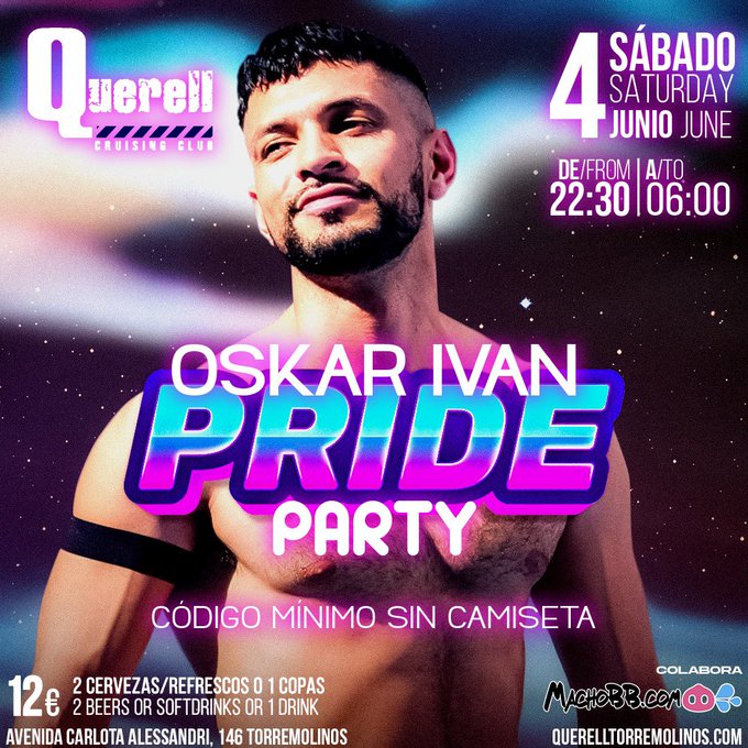 Nos vemos esta noche #Torremolinos #PrideMonth https://t.co/FLYKknyiby