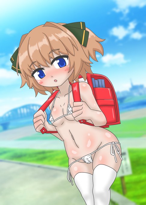 マイクロビキニランドセルな八丈ちゃん 