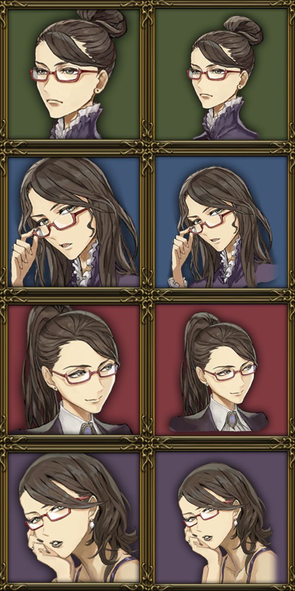 アイコン広範囲版】 ⑤カミラ ⑥クリス ⑦ゲイル ⑧サンドラ #人狼