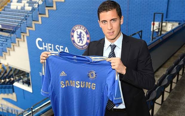 Blue_Footy's tweet photo. Ten years ago today, this little magician Eden Hazard signed for Chelsea. The rest is history. 😍 https://t.co/GAOQBwxjFD