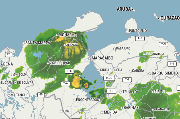 MeteoZulia's tweet photo. ⚠️🚨#Actualizacion #04Jun2022 04:30 HLV a esta hora un nucleo convectivo meso escala sobre los municipios #Mara #Guajira y #Losada con actividad electrica, posibles rafagas de viento y #Lluvias fuertes a localmente intensas, otro aislado sobre #ologa en #Catatumbo https://t.co/1f31AiJyKX