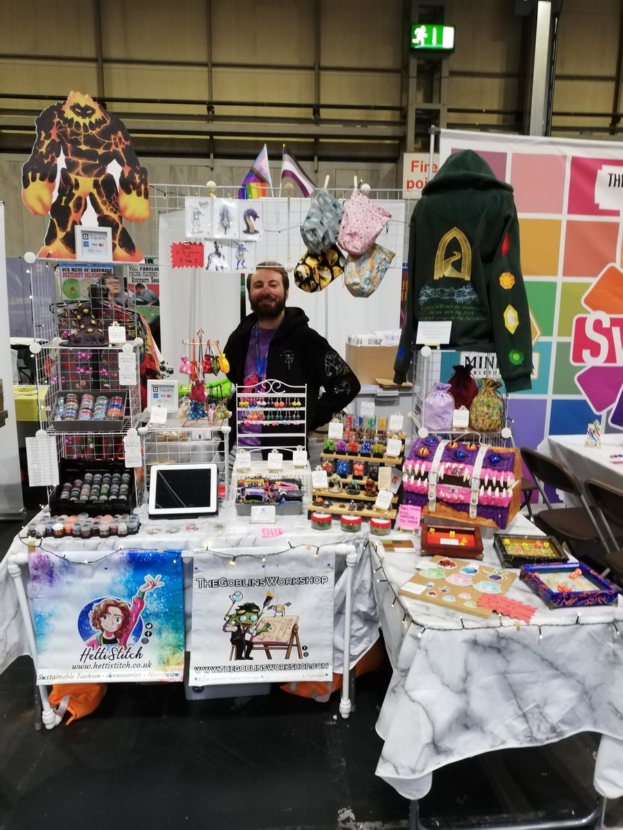 Here we are on day 2 of #UKGE come say hi at hall 2, stand 549! #dungeonsanddragons