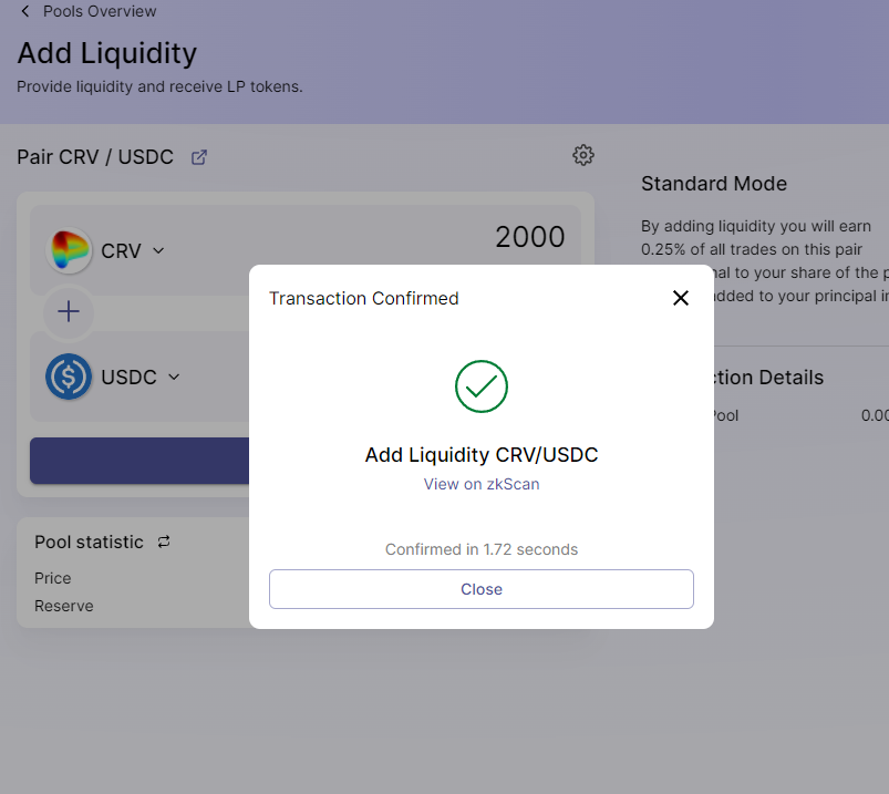 EvelTerry's tweet photo. NICE #L222 #zkSync #Layer2 #ZKRollup #testnet #Ethereum #DeFi https://t.co/RLvU3pW7L9
