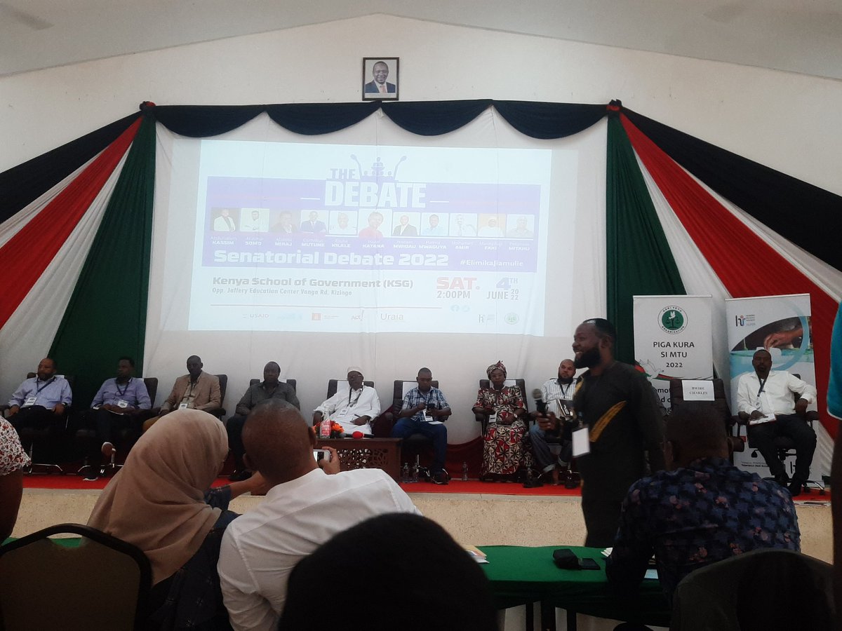 #Elimikajiamulie. Mombasa Senetorial Debate 2022.