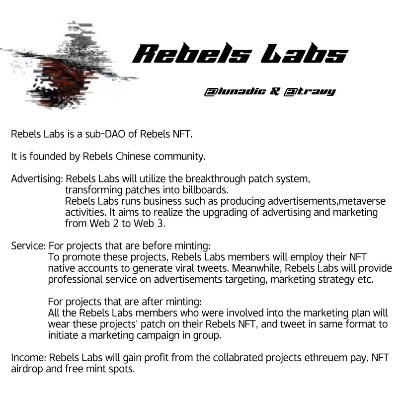 Rebels Labs tweet media