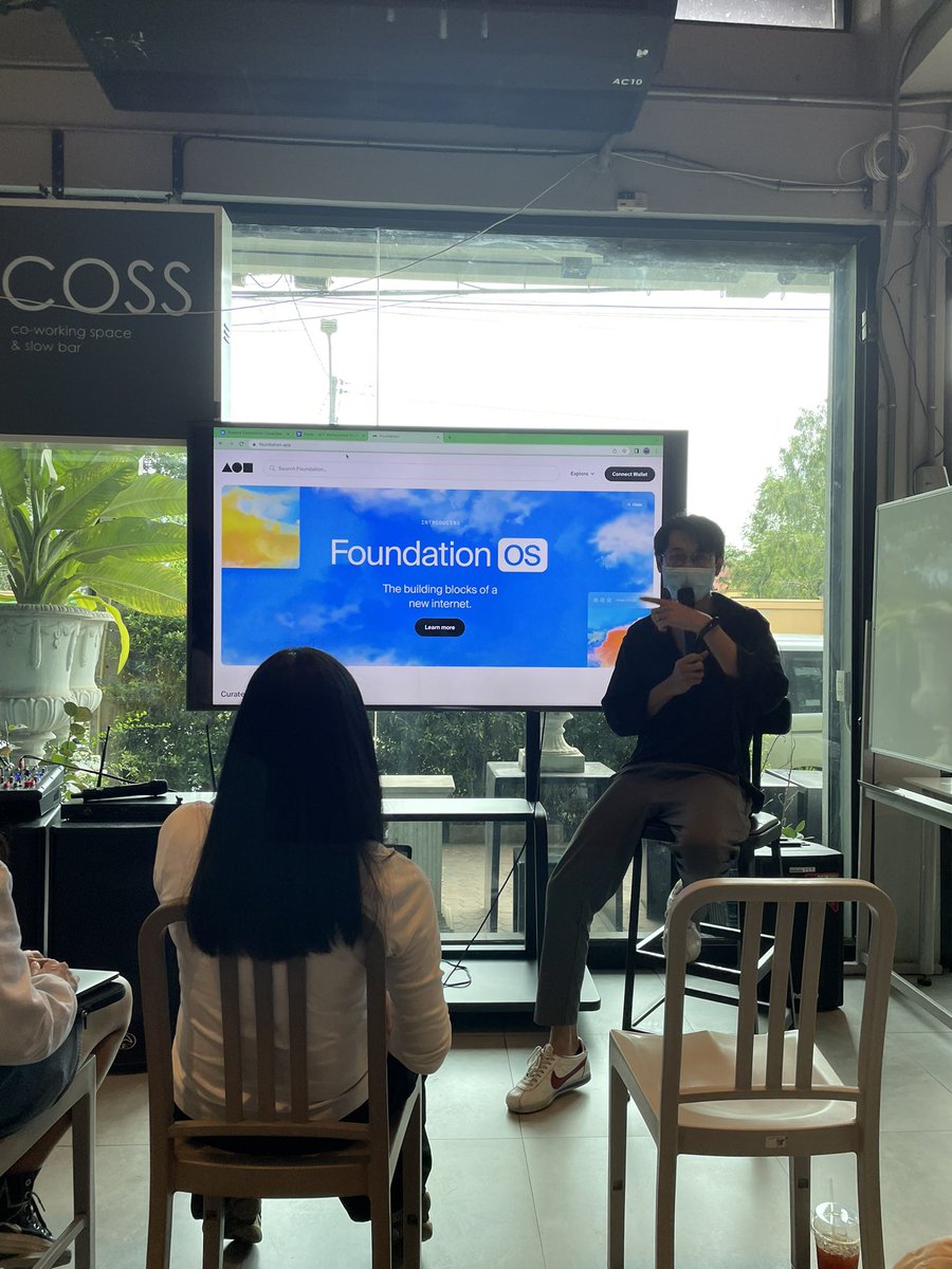 peachoxNFTs's tweet photo. บรรยากาศงานบรรยาย nft ที่โคราชค่า https://t.co/NXhvnhgOxo