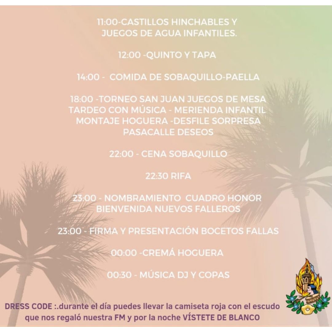 El próximo día 18 de junio celebramos San Juan a lo grande. Con un montón de actividades para niños y mayores. Desliza la imagen y verás el programa de actividades.
 ¡Estáis todos invitados! 👏🏼👏🏼👏🏼 
#TodosSomosTotana #lafallaquetuvols #lateuafalla #fallatotana #totanets