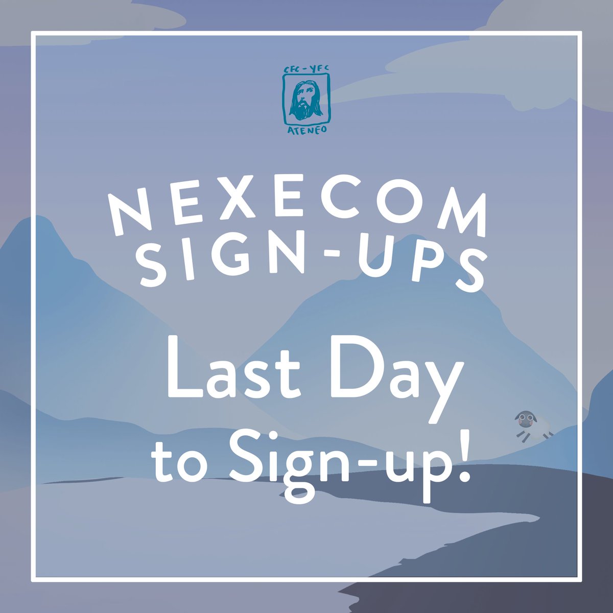 yfcateneo's tweet photo. Best thing about YFC-A? We love crammers!

Today is the last day for signing up as an Execom member for SY 2022-2023. https://t.co/tTHxJ11UZR