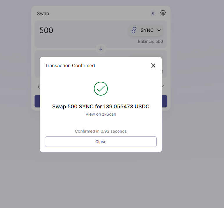 AzulHicki's tweet photo. NICE #L222 #zkSync #Layer2 #ZKRollup #testnet #Ethereum #DeFi https://t.co/ibwZB1dUeZ