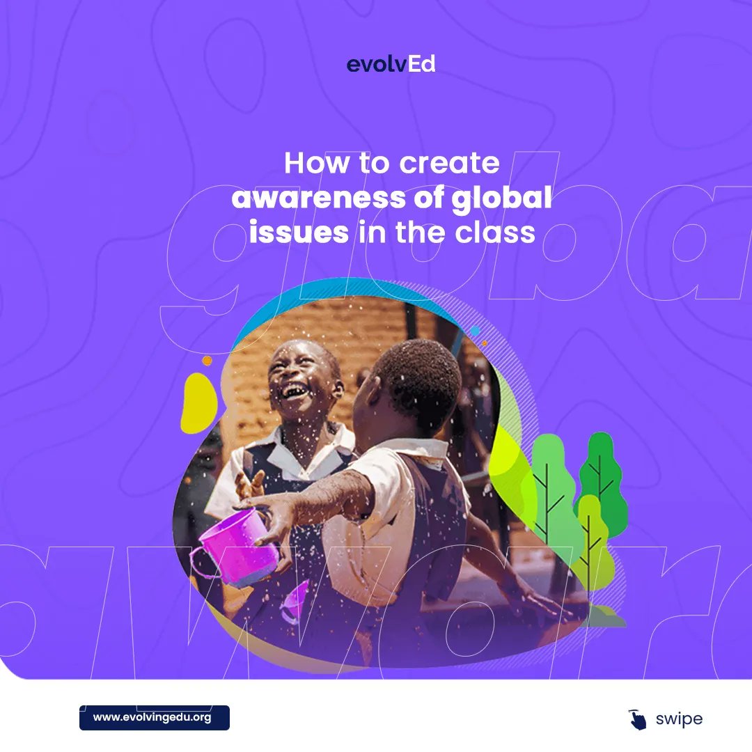 evolving_edu's tweet photo. How to create awareness on global issues in the classroom.

Here's one for all the teachers, tutoring the next generation of global leaders and change makers.

Click the link to learn more: https://t.co/Rt0LkTelFg https://t.co/AbPxXXnytQ