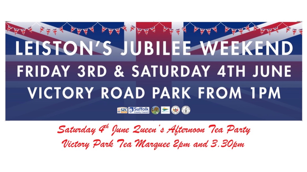 Hope you're having a wonderful #jubileeweekend in #leiston. Come & say hi today at our stall where we have a fantastic 'Find the Grand Piano' treasure hunt to win two concert tickets. And at 3.30pm on the large stage a special performance by Andrew Quartermain and @NoelVine_
