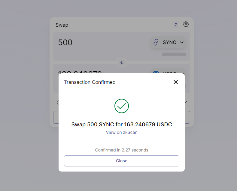 Nice Join discord: discord.com/invite/6zy2c9Y…… #L222 #zkSync #Layer2 #ZKRollup #testnet #Ethereum #DeFi