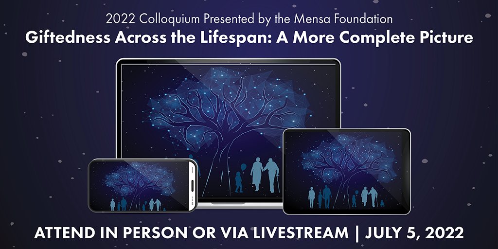 Little reminder 👇 More information: mensafoundation.org/colloquium <a href="/MensaFoundation/">Mensa Foundation</a> #mensasociety