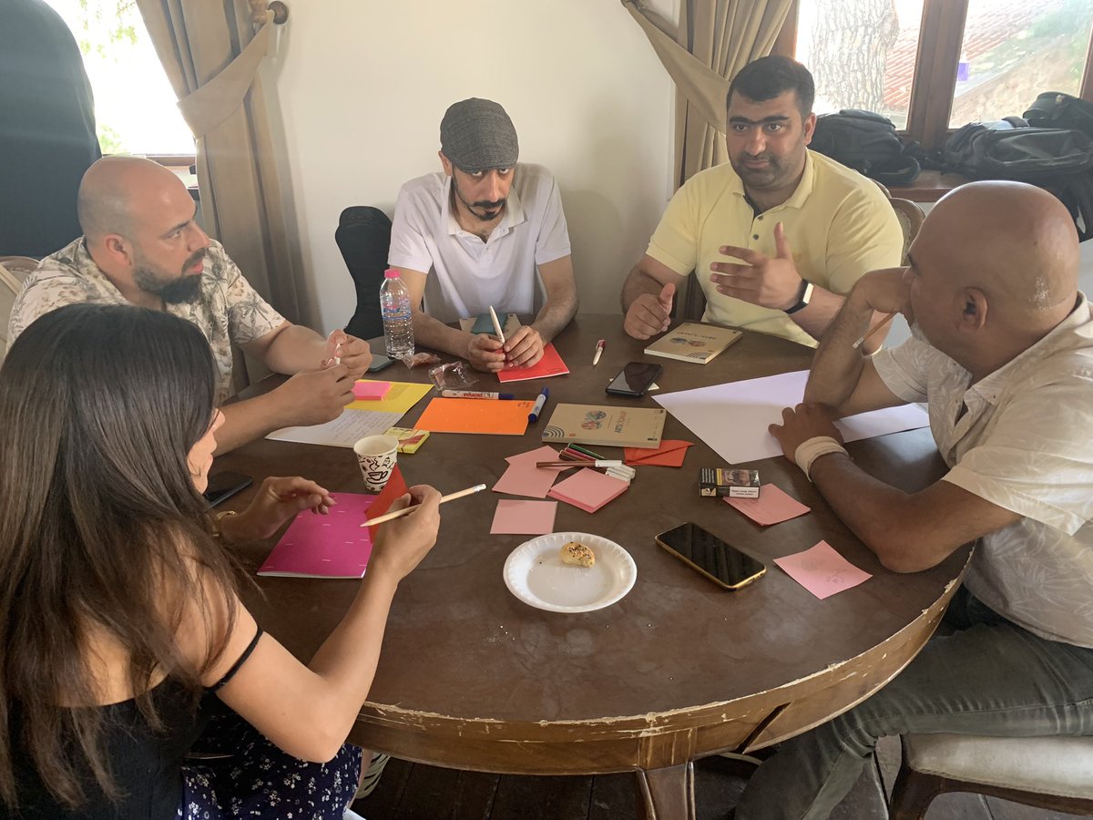‘Sustain the Stage’ Day 2. #codesign #designthinking #sustainthestage <a href="/bergamatf/">Bergama Tiyatro Festivali</a> #kulturicinalan 
<a href="/NLinIstanbul/">NL Consulate General Istanbul 🇳🇱🇹🇷</a> <a href="/inogarart/">InogarArt</a>