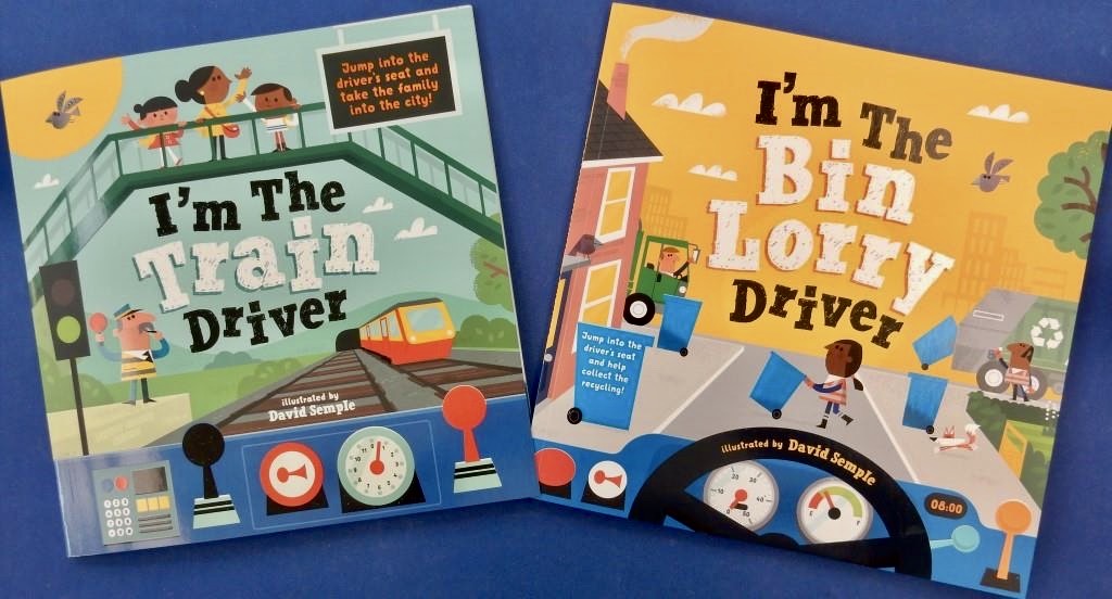 JillBennett18's tweet photo. Great for developing language and other important early learning skills #EYFS #Imatraindriver #Imthebinlorrydriver #davidsemple @katiejwoolley @OxfordChildrens are reviewed today on #RedReadingHub blog 👦🏿👧🏽 🚆🚃🚉🚛https://t.co/JQOMs7SBBH https://t.co/44b07Xv3sU