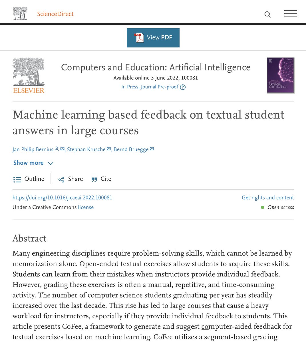 Dr. Jan Philip Bernius tweet media