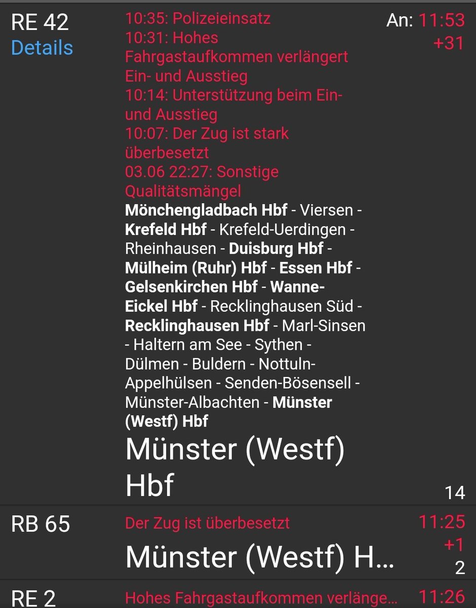 Eskalationsstufe, die

#bahn