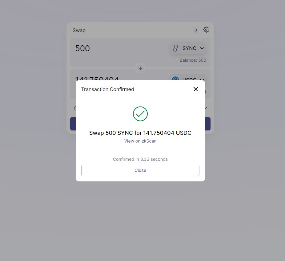 Nice Join discord: discord.com/invite/6zy2c9Y…… #L222 #zkSync #Layer2 #ZKRollup #testnet #Ethereum #DeFi