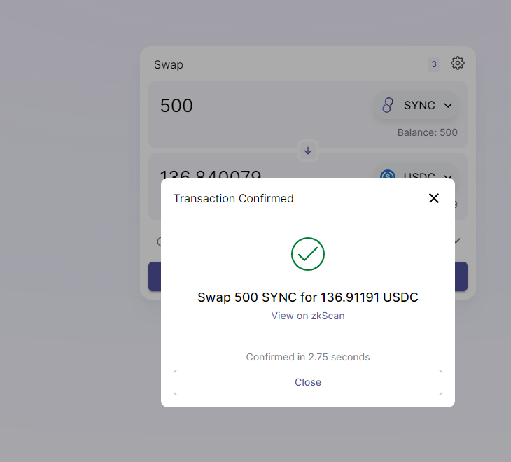 Nice Join discord: discord.com/invite/6zy2c9Y…… #L222 #zkSync #Layer2 #ZKRollup #testnet #Ethereum #DeFi