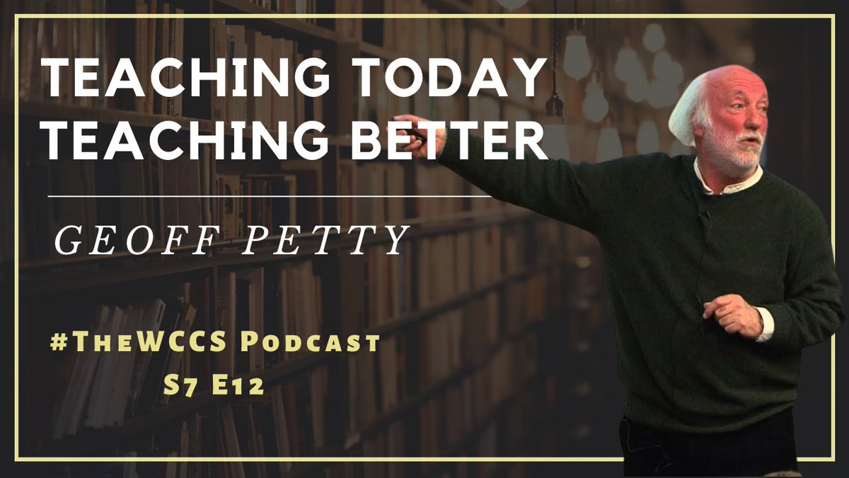 writing_show's tweet photo. How many #teachers studied #GeoffPetty at some point in their career?! I would say many!
Check out my #interview with Geoff. We look at his personal life and his career.
Watch it on #YouTube: https://t.co/ow1wRaZHWG
Listen on the #Podcast: https://t.co/3XAPtVT8Yo https://t.co/GhKkDzmZPz