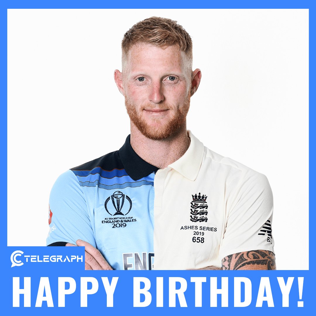 Happy Birthday to England\s Test captain, Ben Stokes 