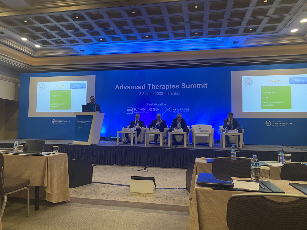Amazing experience in Istanbul with attendance from colleagues from 37 different countries. I would like to thank <a href="/mmamas1973/">Mamas A. Mamas</a> for being the co-director with me and to the all great faculty <a href="/alaide_chief/">chief</a> for contributing to the scientific content during AdvancedTherapies Summit