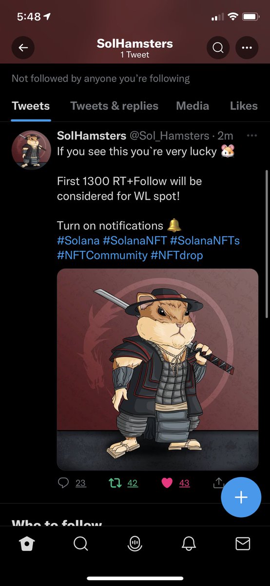 speedycocoki's tweet photo. @Sol_Hamsters LFG https://t.co/AG00dystjJ