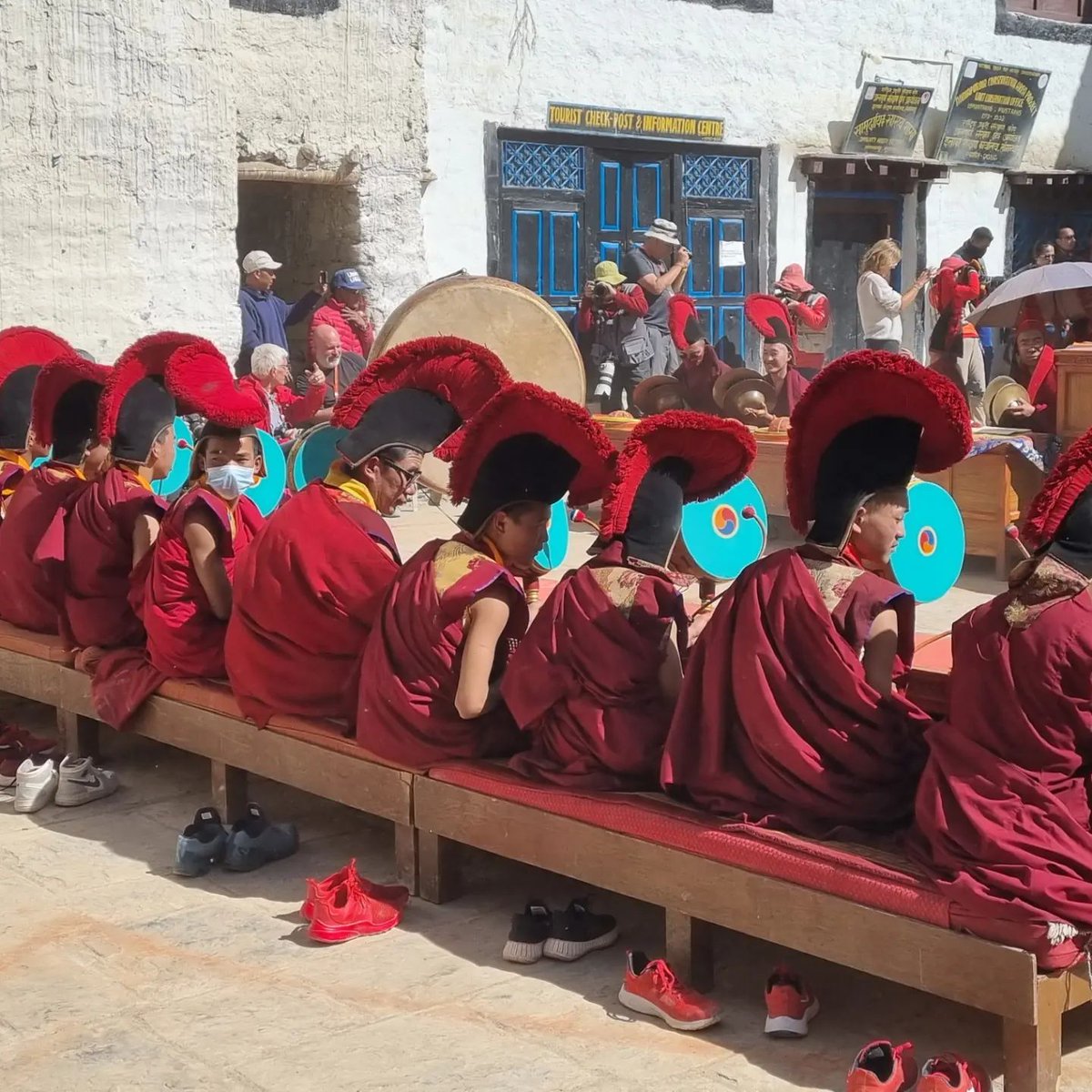 Nepal 🇳🇵 Mustang update van Angelique 😀
Ook in het najaar! Garant vertrek 25 oktober.

Het Teji Festival is een van de belangrijkste festivals van Upper Mustang in Lo-Manthang. Het ritueel staat bekend als "Het achtervolgen van de demonen"