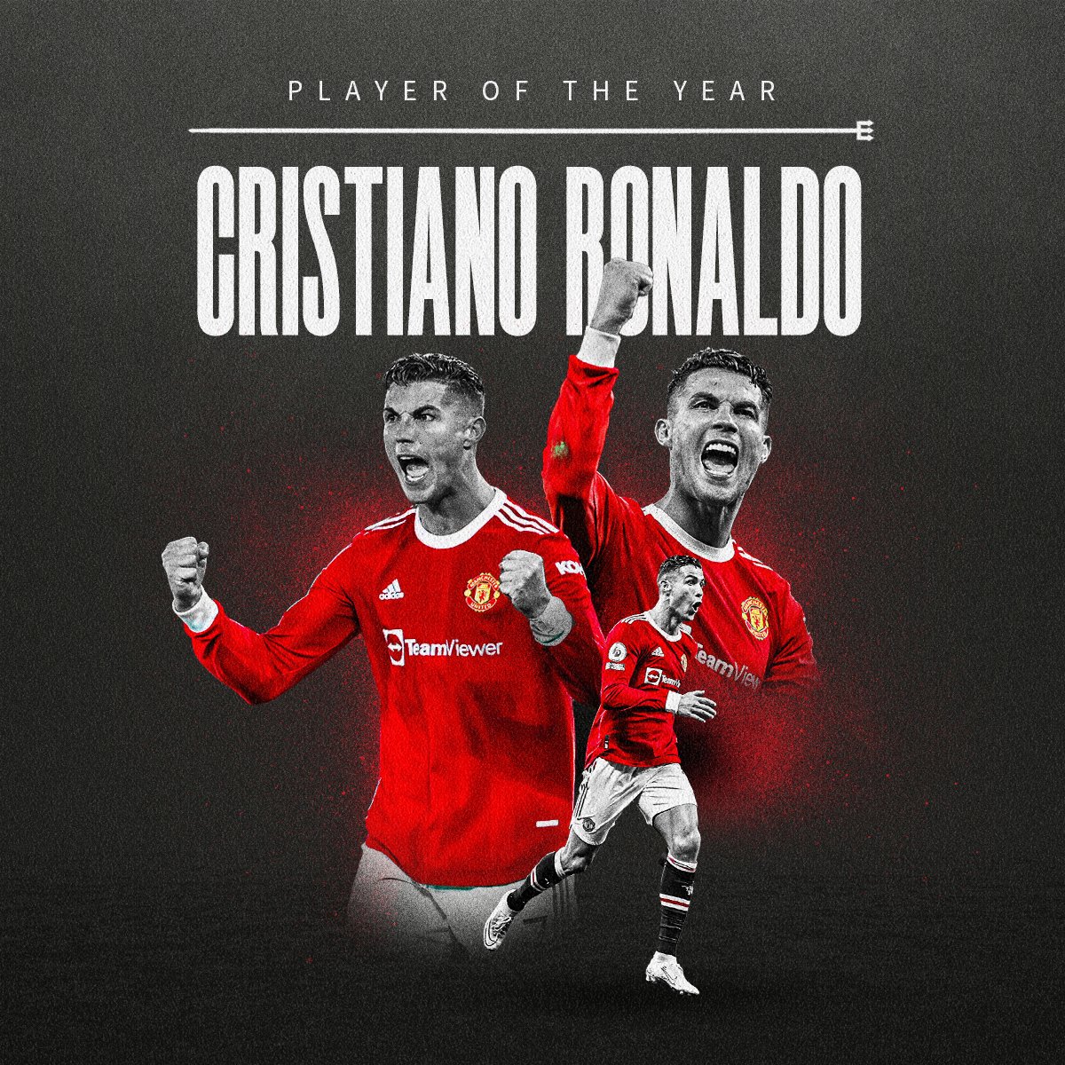 ManUtd's tweet photo. 𝗢𝘂𝗿 𝘀𝘁𝗮𝗻𝗱𝗼𝘂𝘁 𝗽𝗲𝗿𝗳𝗼𝗿𝗺𝗲𝗿 👏

You've voted @Cristiano as our Sir Matt Busby Player of the Year 🤩🏅

#MUFC | @adidasfootball