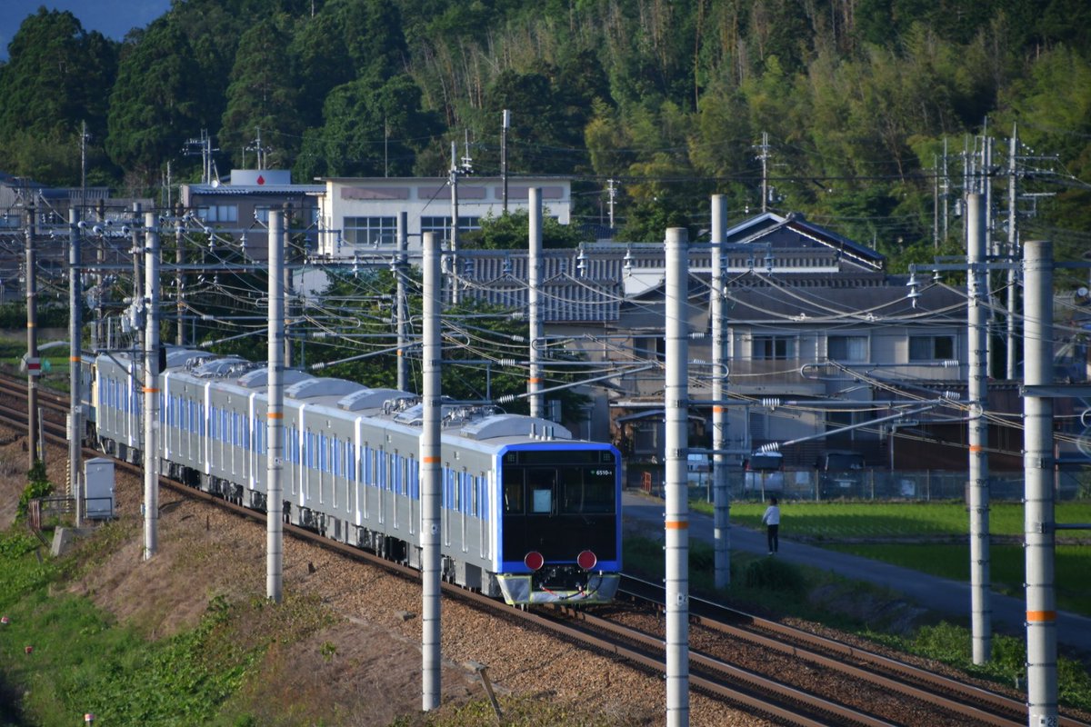 express_hato's tweet photo. #9866レ
#EF65 2066
#6510F
#三田線
#甲種輸送

能登川～安土定通 https://t.co/sA3f611K2M