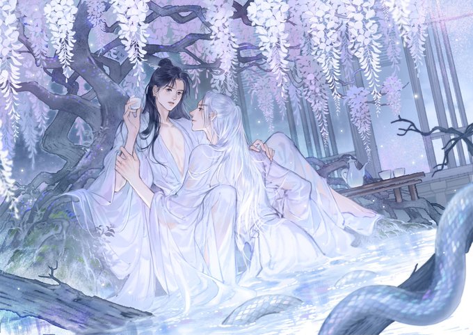 「tree wisteria」 illustration images(Latest)