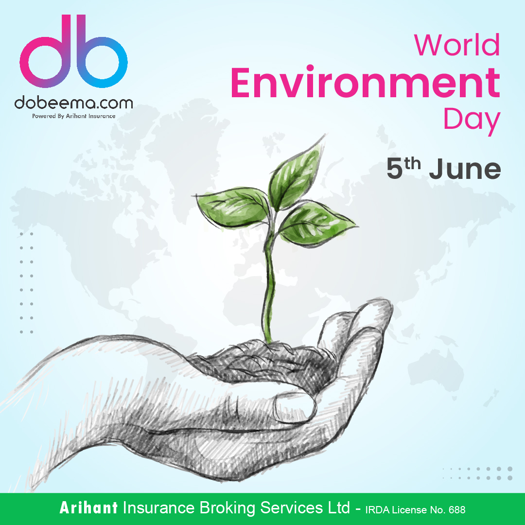 dobeema's tweet photo. This World Environment Day, let us pledge to save our environment and make it a better place to live for our children.

#ArihantInsurance #dobeema #WorldEnviromentDay #enviroment #worldenviroment #earth #nature #worldenviromentday2022 https://t.co/cfPtf4x4VT