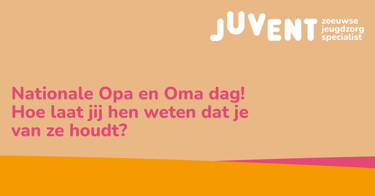 Het is Nationale Opa en Oma dag! 
Met hun ervaring en wijsheid bieden ze voor veel ouders vaak een veilige uitvalbasis als oppas. Maar soms is er meer nodig. Lees het verhaal van Carla waarvoor oppassen uiteindelijk uitgroeide tot een pleegzorgplaatsing: ow.ly/iy5V50Jlso5