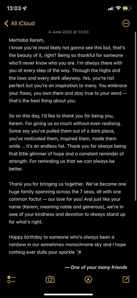 BursinsHoe's tweet photo. Thank you for the endless laughter and happiness, the inside jokes, for spending time with us albeit for 5 mins, for sharing your experiences with us and most importantly, thank you for the love! 

Happy birthday and much love to you @KeremBursin — 🤍 

#TheBürsinBirthday https://t.co/OEieK7dqXo