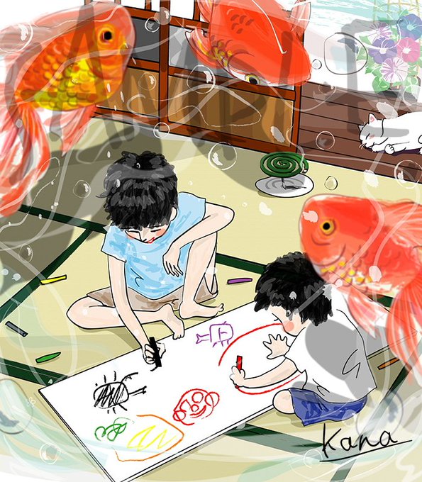 幻想的のtwitterイラスト検索結果