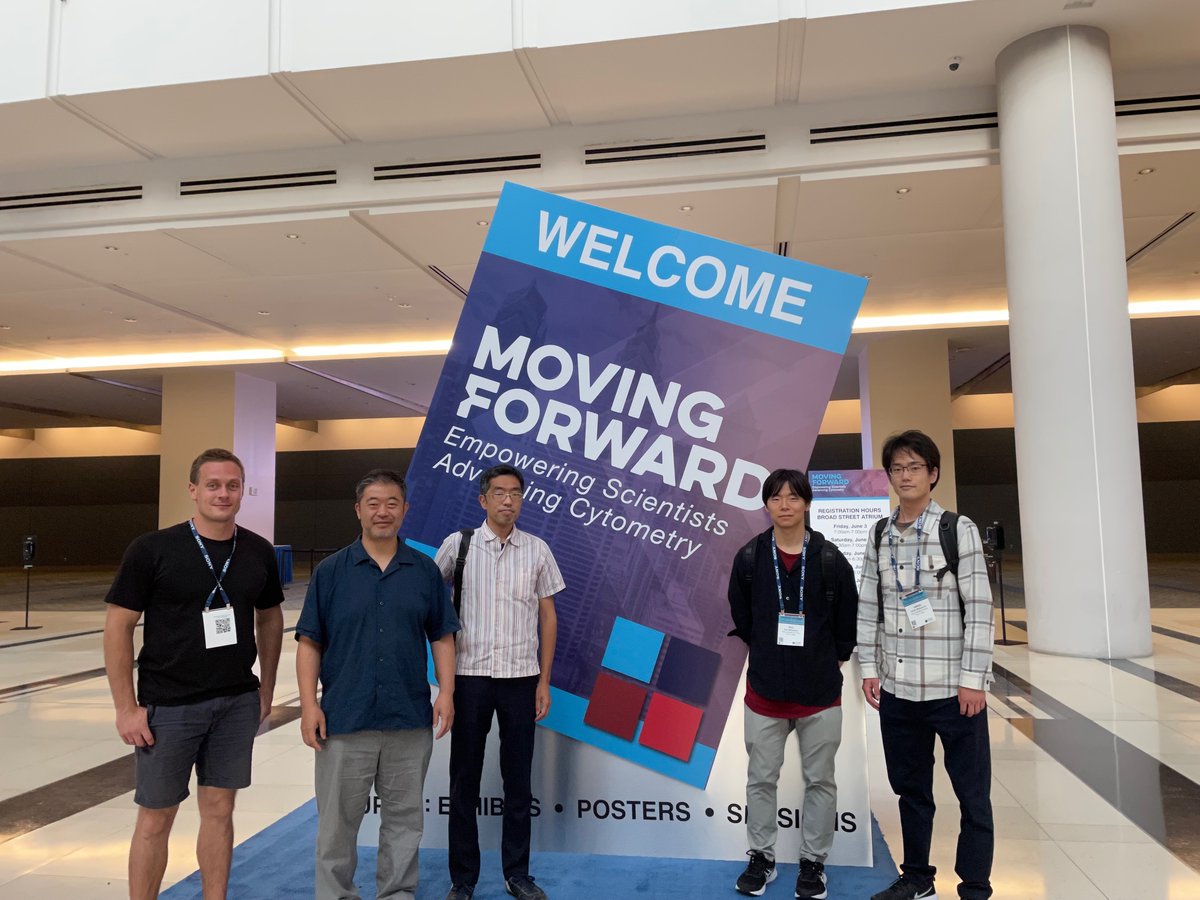 ut_godalab's tweet image. We are enjoying the in-person conference CYTO2022 (@ISAC_CYTO) in Philadelphia and are looking forward to our talks! Our team has a total of 8 talks 🤓!