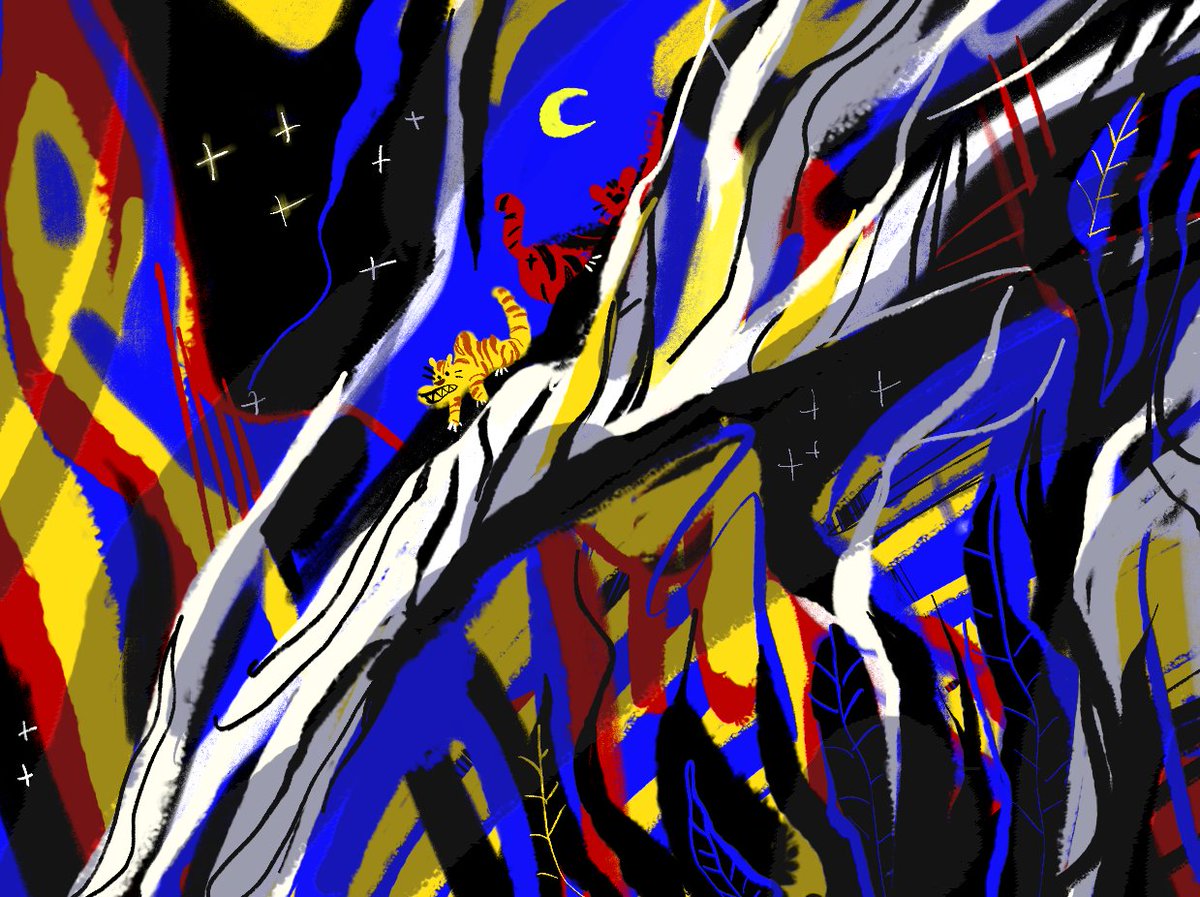 QuiffutUsurper's tweet photo. #art #Tigers https://t.co/3pqRvpmZwn