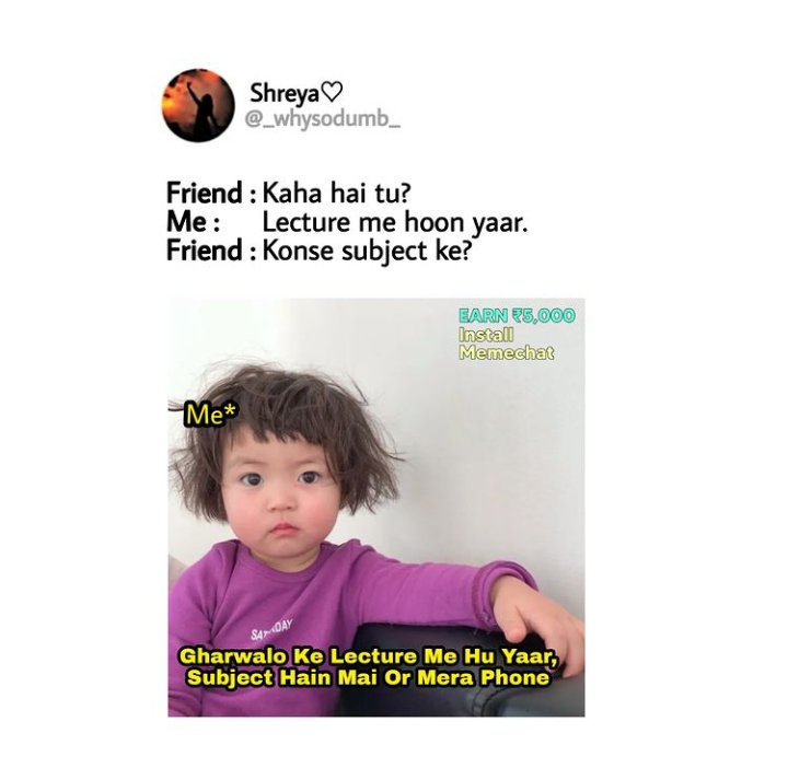 Kes kes ko asa lecture milta...😑😑😑😑