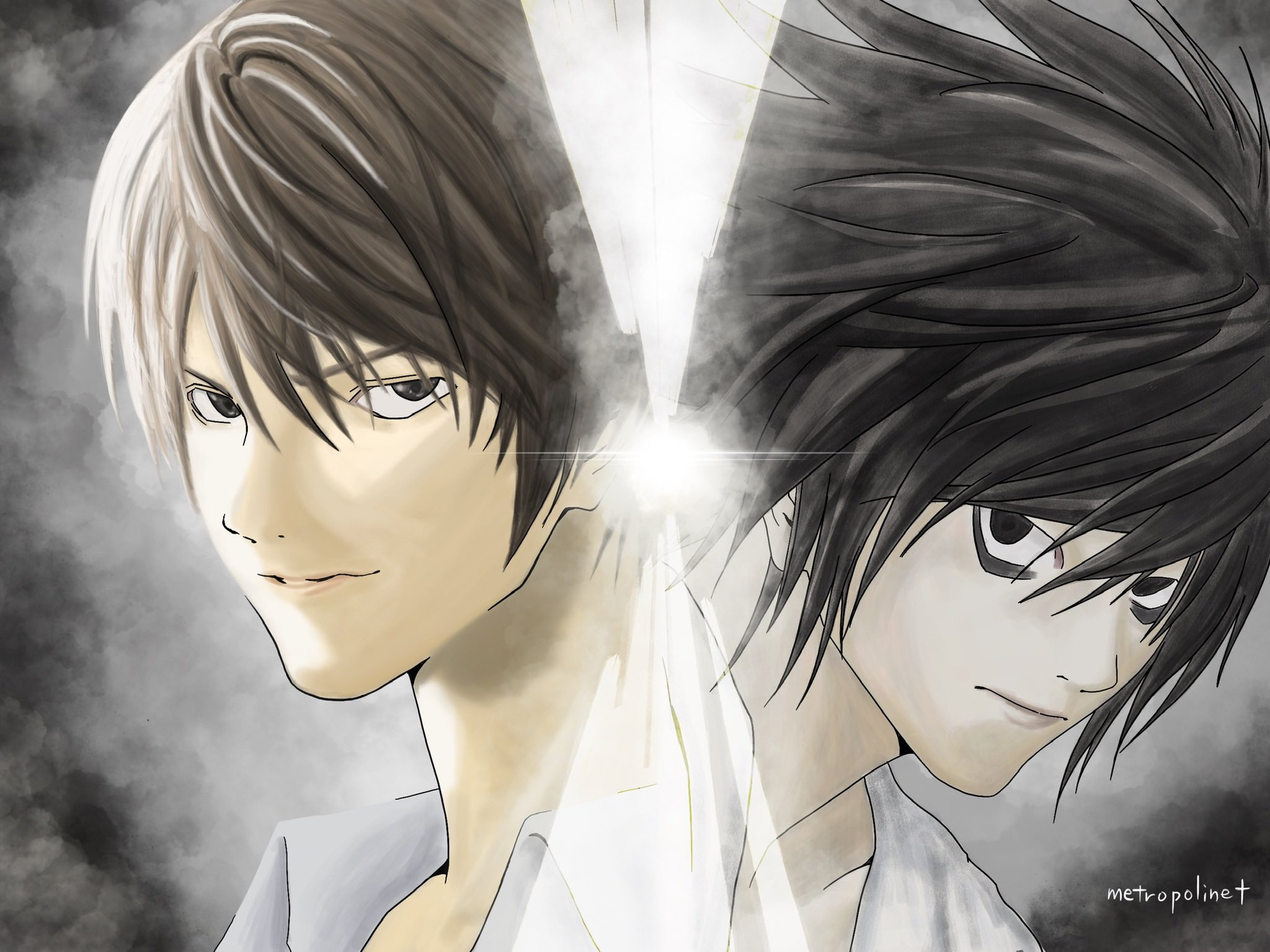 メトロポリネット ゲンキ 大好きなもの描いてみたシリーズ3 Death Noteの夜神月とl 月が特に好きでした なるだけ頑張って小畑先生タッチに 難しい Deathnote デスノート イラスト Lightyagami 夜神月 L T Co Tq8jux7acx Twitter メトロポリネット ゲンキ 大好きなもの描いてみたシリーズ3 Death Noteの夜神月とl 月が特に好きでした なるだけ頑張って小畑先生タッチに 難しい Deathnote デスノート イラスト Lightyagami 夜神月 L T Co Tq8jux7acx Twitter